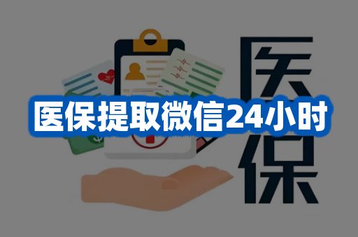 医保提取微信24小时